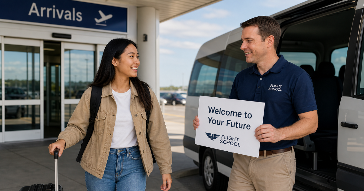 how to become a pilot in USA as an international student