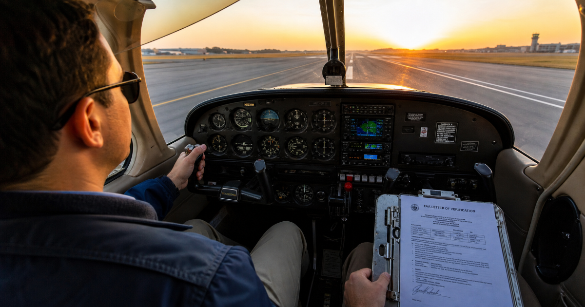FAA license validation for foreign pilots