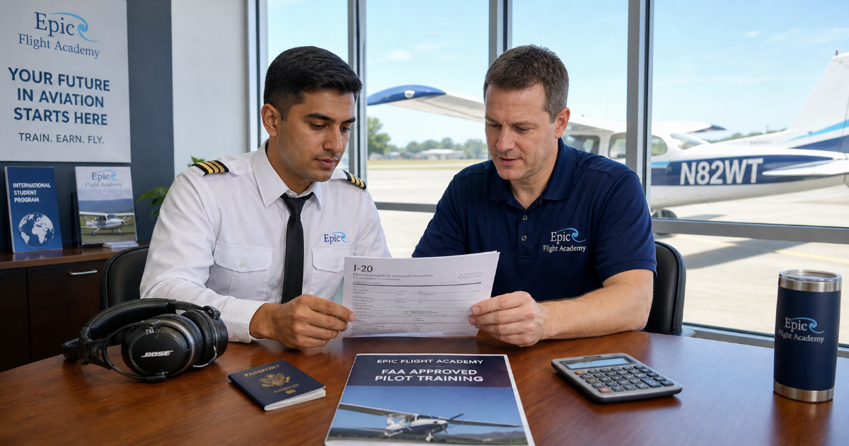 M-1 visa for flight school