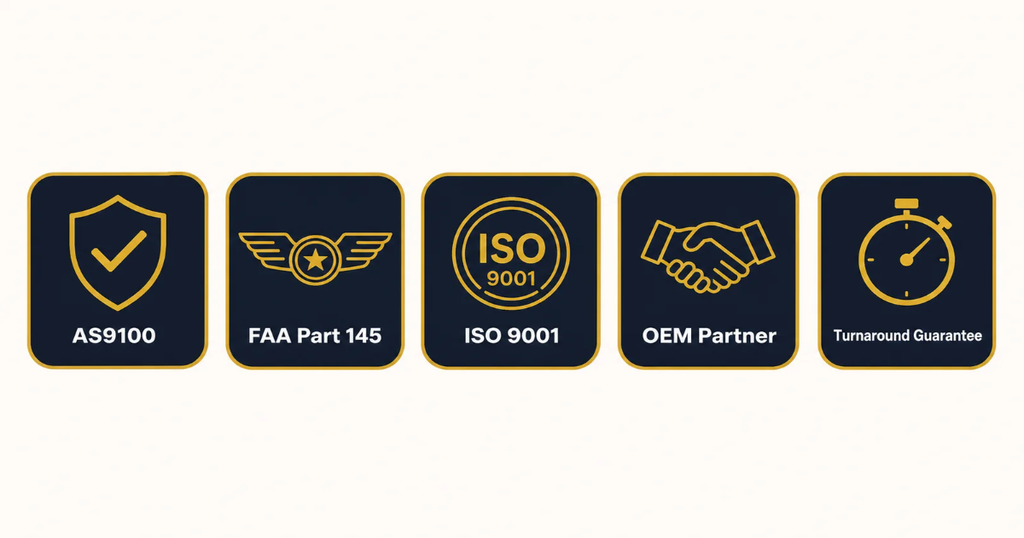 Five aviation MRO proof assets