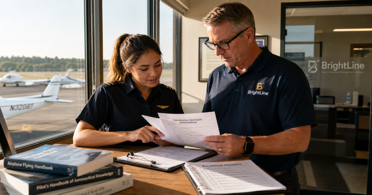 flight school application process