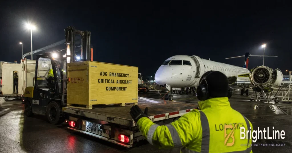 Marketing for aviation parts supplier