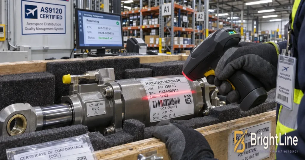 Marketing for aviation parts supplier
