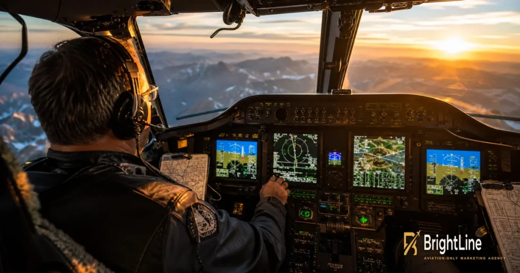 aviation sales funnel
