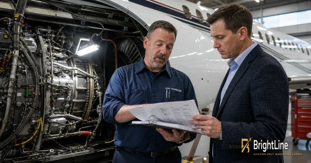 aviation sales funnel