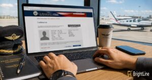 DS-160 form for M-1 visa pilot training