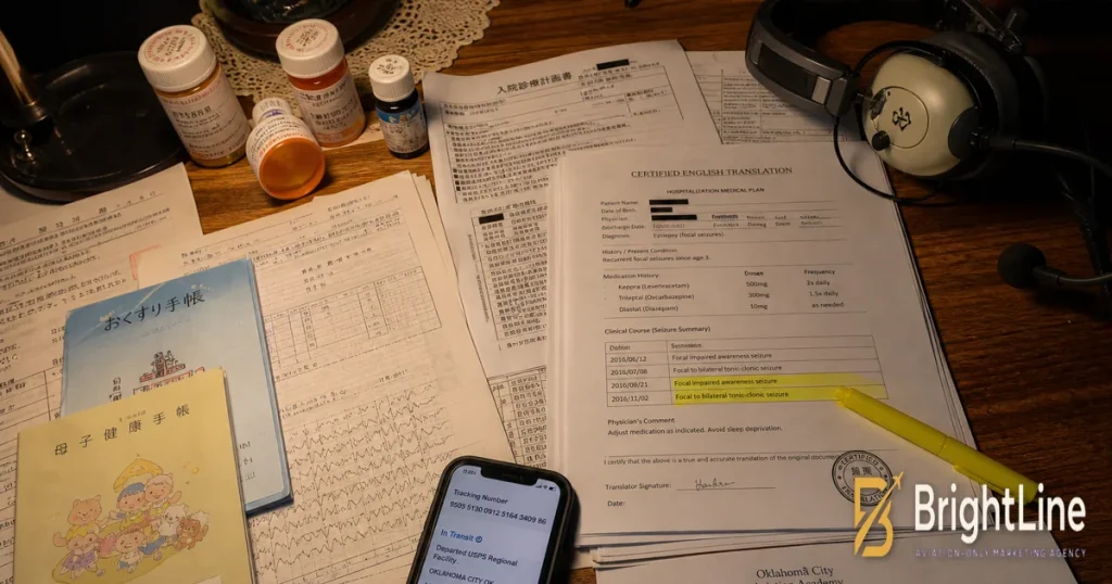 FAA Medical Exam for International Students