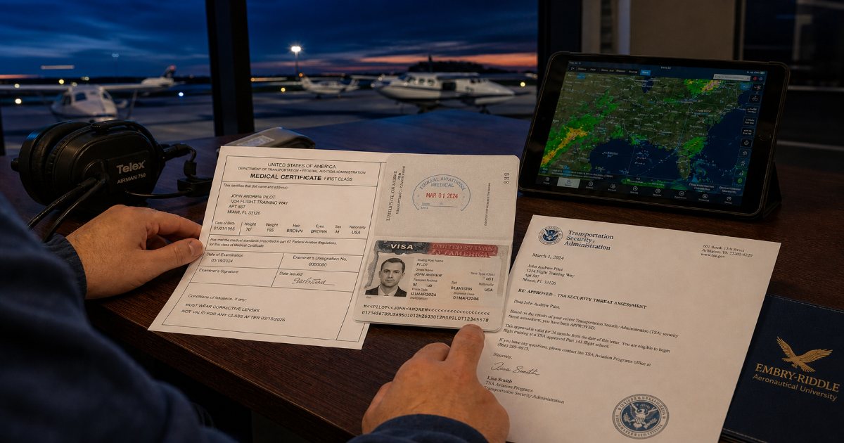 7 Flight School Admission Requirements for International Students