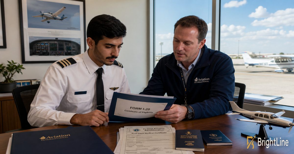 Pilot training in USA for Saudi students